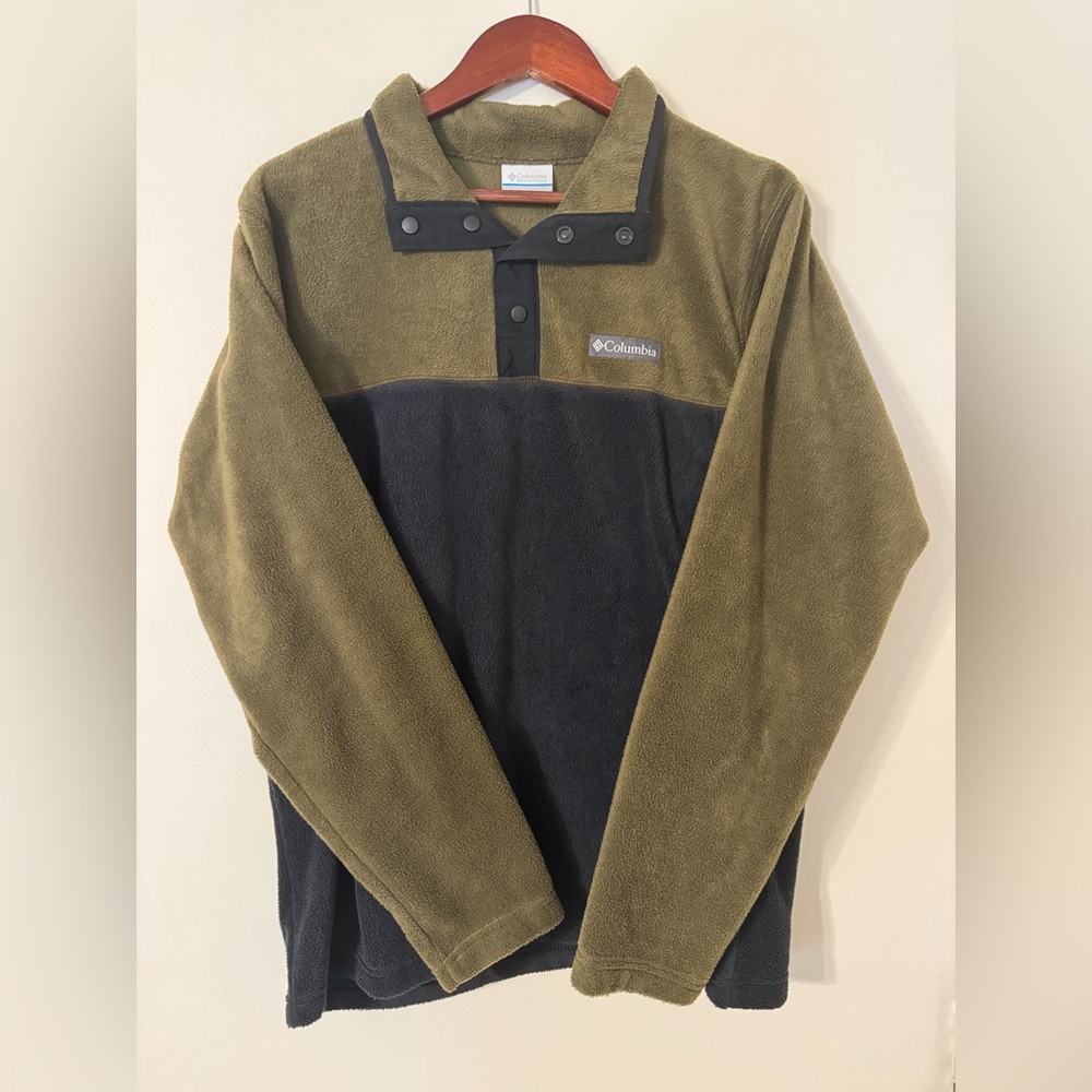 Columbia Fleece Snap Jacket